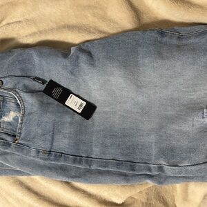 Fashion Nova High Rise Women Jeans - Light Blue